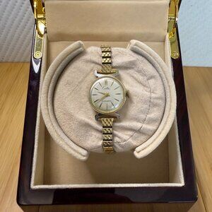 Vintage Carillon Mechanical Gold Tone Antimagnetic Watch, 25mm - Not Running
